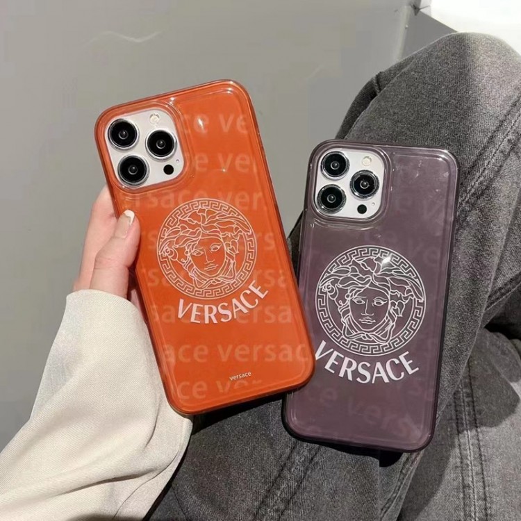 ヴェルサーチ iphone14plus/14pro maxケース メンズ 個性 Versace iPhone14proケース ハイブランド 半透明 ツルツル vans アイファン14/13proスマホカバー 指紋防止 iPhone13Promax/13ケース ソフト 衝撃吸収 アップル12/12pro保護カバー 手触り良い おしゃれ