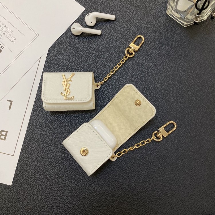 Ysl イブサンローランairpods proカバー 軽量 紛失防止AirPods 3ブランドケース 携帯便利 ファッションかわいいエアーポッズ3/2/1カバー個性ブランドairpods 3/プロカバーパロディ