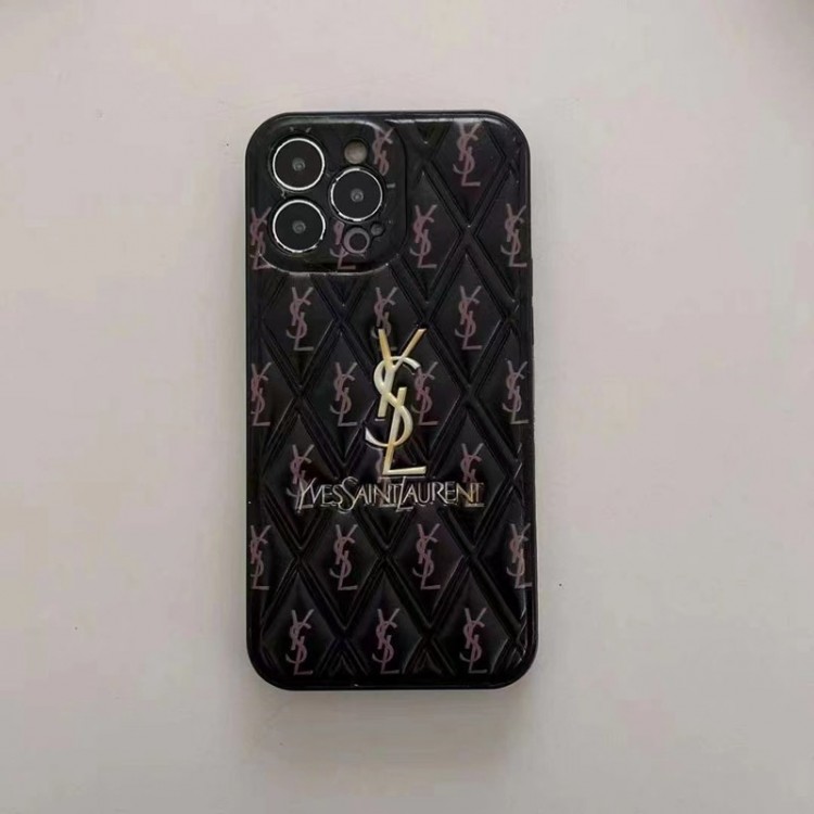 Ysl イブサンローランブランドiPhone15 14pro maxケースメンズiPhone 15 14 pro maxブランドスマホケースiPhone 15pro max/14proスマホカバー耐衝撃オシャレ