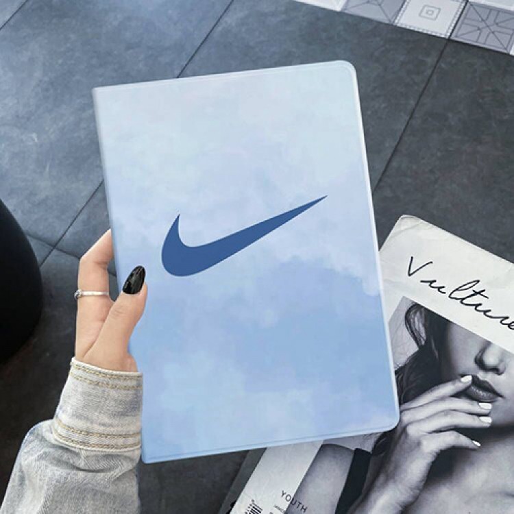 スポーツブランド ナイキiPad pro12.9/11インチ（2021/2020/2018世代）保護ケース 手帳型 nike アイパッド9/8/7/6/5世代カバー シンプル 高品質 ipad mini6/5/4ケース 放熱性よい IPAD AIR4/3/2/1カバー おしゃれ ファッション メンズ レディース