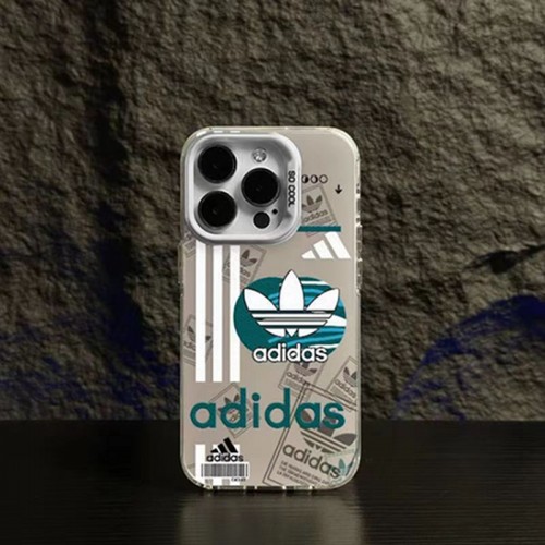 Adidas アディダスブランドiPhone15 14pro maxケースメンズiPhone 15pro max/14proスマホカバー耐衝撃オシャレ芸能人愛用するブランドアイフォン15 14 proケースカバー