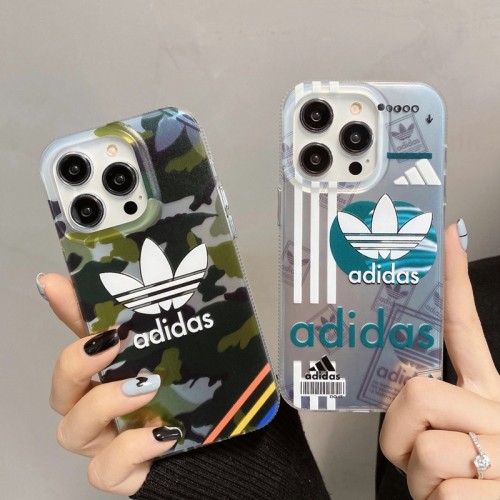 Adidas アディダスブランドiPhone16 15 14pro maxケースメンズブランドアップル15+ 16 14proケース激安パロディiPhone 16 15 plus 14 pro maxブランドスマホケース