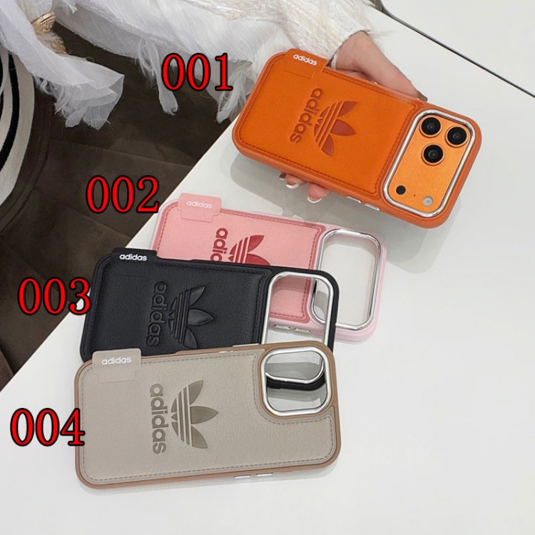 Adidas アディダスアイフォン16 pro max 17 AIR 15 14 16 plusハイブランドケースブランドアップル16+ 16 pro max 16e 14 15 17 pro airケース激安パロディ芸能人愛用するブランドアイフォン17 16 pro15 16 pro maxケースカバー