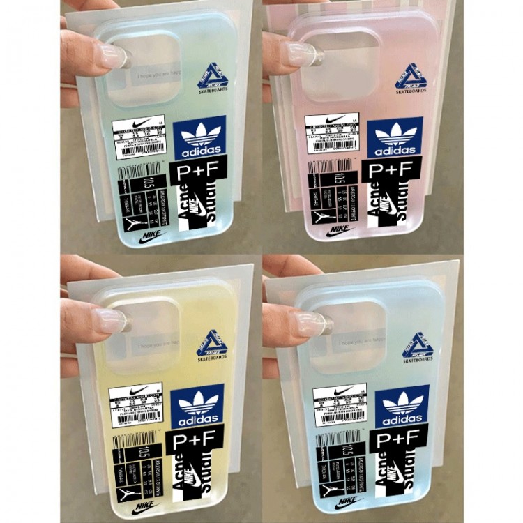 Adidas アディダスブランドアップル16+ 16 pro max 16e 14 15 17 pro airケース激安パロディブランドアイフォン16 pro max Air 17 15plus 16プロマックスマホカバー男女兼用芸能人愛用するブランドアイフォン17 16 pro15 16 pro maxケースカバー