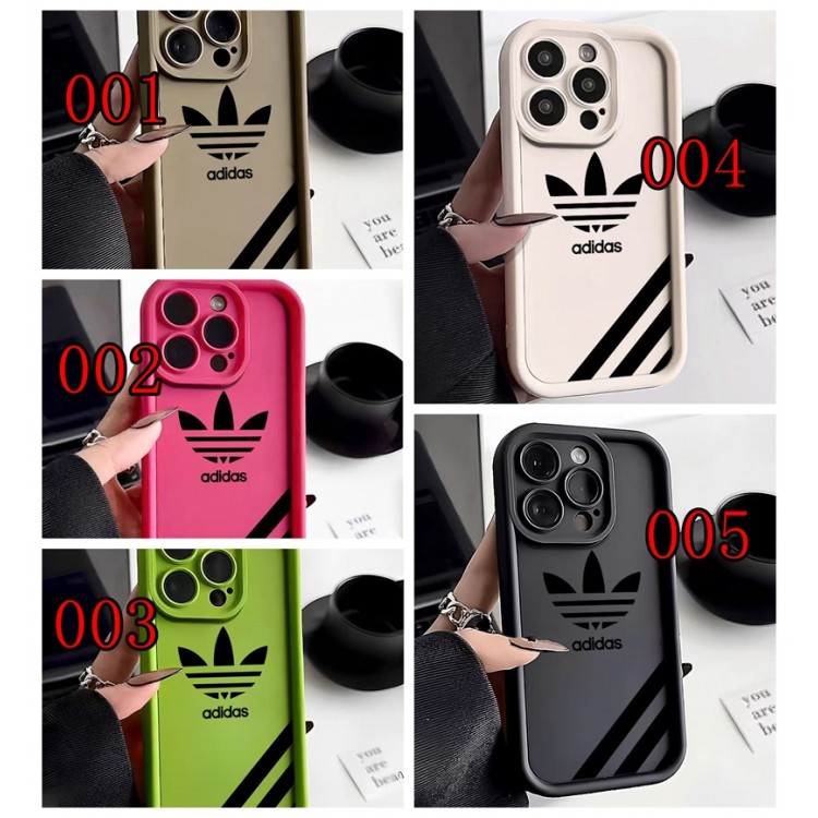 Adidas アディダスブランドiPhone air 16 17 pro 15 16pro max ケースメンズiPhone 16 15 plus 16 17pro max Airブランドスマホケースアップル AIR 17 16e 15 pro max 16 plusケース全機種対応パロディ