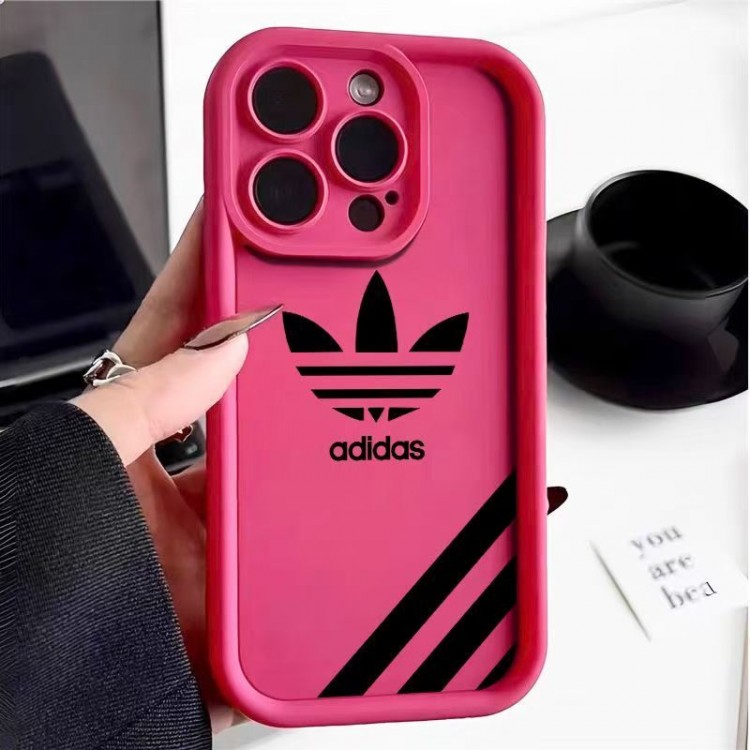 Adidas アディダスブランドiPhone air 16 17 pro 15 16pro max ケースメンズiPhone 16 15 plus 16 17pro max Airブランドスマホケースアップル AIR 17 16e 15 pro max 16 plusケース全機種対応パロディ