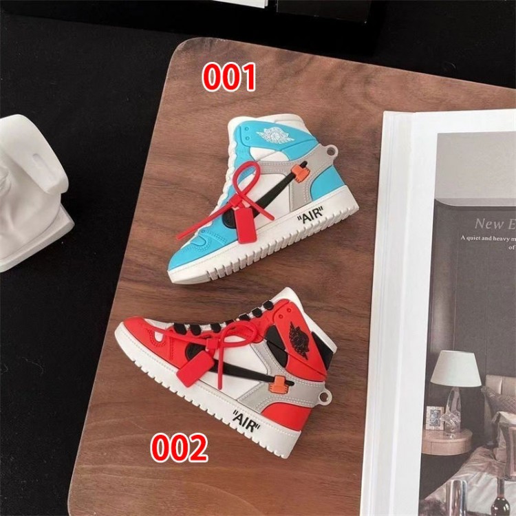 Nike ナイキかわいいエアーポッズ4/3/2/1カバー個性スニーカー形のairpods 4 pro2 proケース ブランド 人気メンズ向けAirPods 4/3/2/1ケースブランドかっこいいブランド若者オシャレエアーポッズ4 3 pro2/proケース耐衝撃