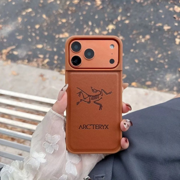 ARC'TERYX アークテリクスブランドiPhone air 16 17 pro 15 16pro max ケースメンズアイフォン16 pro max 17 AIR 15 14 16 plusハイブランドケース芸能人愛用するブランドアイフォン17 16 pro15 16 pro maxケースカバー