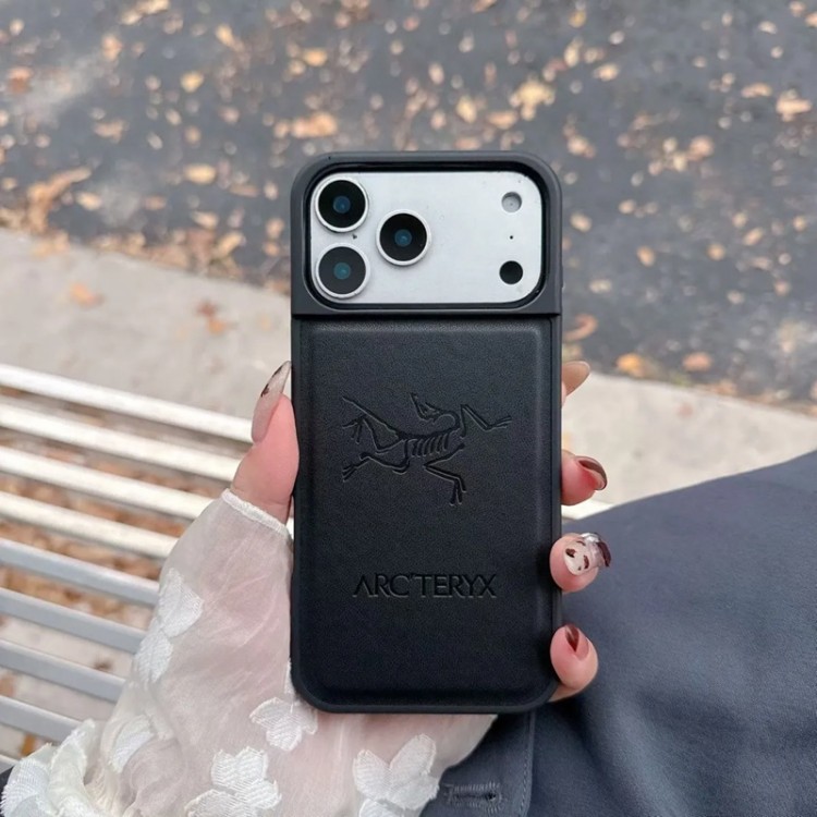 ARC'TERYX アークテリクスブランドiPhone air 16 17 pro 15 16pro max ケースメンズアイフォン16 pro max 17 AIR 15 14 16 plusハイブランドケース芸能人愛用するブランドアイフォン17 16 pro15 16 pro maxケースカバー