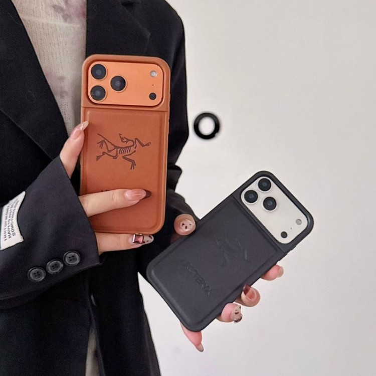 ARC'TERYX アークテリクスブランドiPhone air 16 17 pro 15 16pro max ケースメンズアイフォン16 pro max 17 AIR 15 14 16 plusハイブランドケース芸能人愛用するブランドアイフォン17 16 pro15 16 pro maxケースカバー