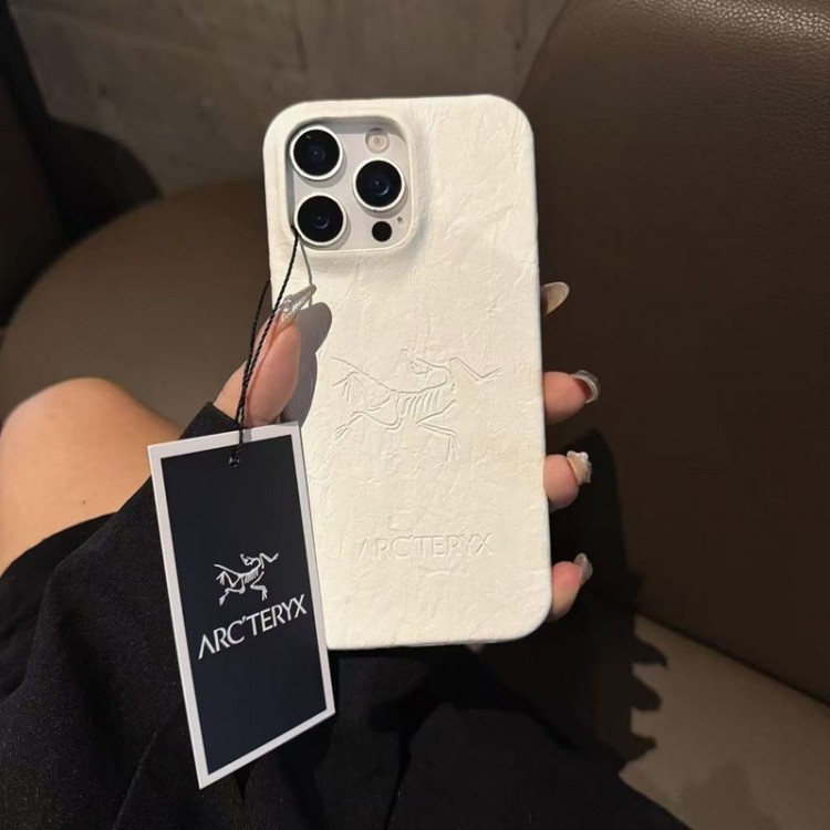 ARC'TERYX アークテリクスアイフォン16 pro max 17 AIR 15 14 16 plusハイブランドケースブランドアイフォン16 pro max Air 17 15plus 16プロマックスマホカバー男女兼用芸能人愛用するブランドアイフォン17 16 pro15 16 pro maxケースカバー