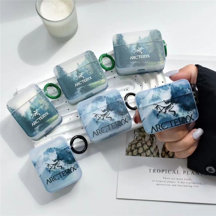 ARC'TERYX アークテリクスブランドエアーポッズ プロ3 pro2 4 3 2 max保護ケーススニーカー形のairpods 4 pro2 pro3ケース ブランド 人気メンズ向けAirPods  Pro3/4/3/2/1ケースブランドかっこいいブランド若者オシャレエアーポッズ4 3 pro2/proケース耐衝撃