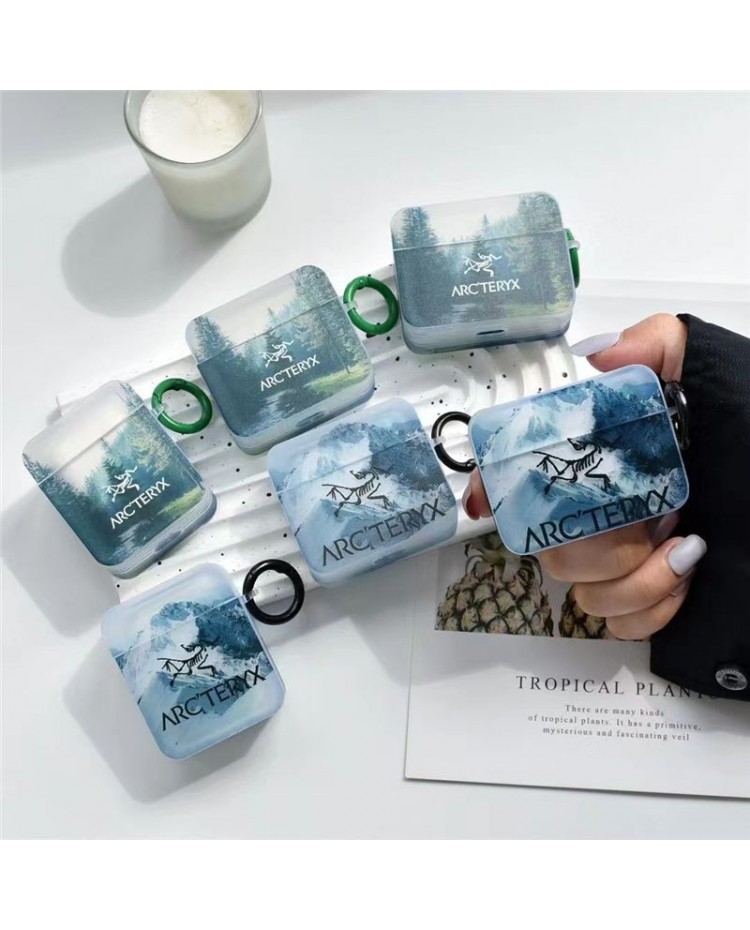 ARC'TERYX アークテリクスブランドエアーポッズ プロ3 pro2 4 3 2 max保護ケーススニーカー形のairpods 4 pro2 pro3ケース ブランド 人気メンズ向けAirPods  Pro3/4/3/2/1ケースブランドかっこいいブランド若者オシャレエアーポッズ4 3 pro2/proケース耐衝撃