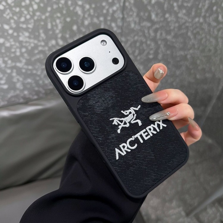 ARC'TERYX アークテリクスブランドアイフォン16 pro max Air 17 15plus 16プロマックスマホカバー男女兼用芸能人愛用するブランドアイフォン17 16 pro15 16 pro maxケースカバーアップル AIR 17 16e 15 pro max 16 plusケース全機種対応パロディ