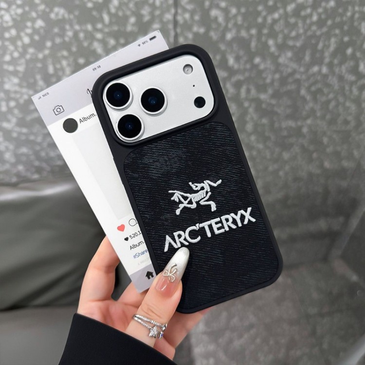 ARC'TERYX アークテリクスブランドアイフォン16 pro max Air 17 15plus 16プロマックスマホカバー男女兼用芸能人愛用するブランドアイフォン17 16 pro15 16 pro maxケースカバーアップル AIR 17 16e 15 pro max 16 plusケース全機種対応パロディ
