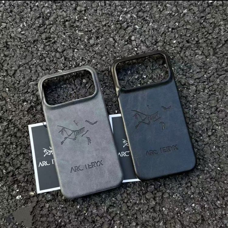 ARC'TERYX アークテリクスブランドアップル18pro max 16+ 16 pro max 16e 18 15 17 pro air 17eケース激安パロディiPhone 16 15 plus 18 17pro max AirブランドスマホケースiPhone 18 16 17 17e 15pro max 16pro スマホカバー耐衝撃オシャレ