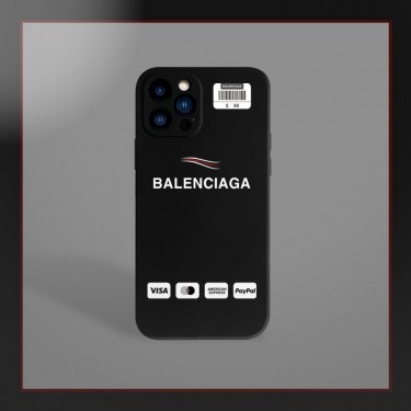 ブランド バレンシアガ アイフォン14/14pro携帯カバー  黒い 流行り メンズ Balenciaga iphone 14pro max/14plusシリコンケース 衝撃保護 iPhone13Pro max/13Pro/13フルカバー キズや指紋防止 iPhone12/12pro/12pro max携帯カバー 耐久性 ファッション 人気