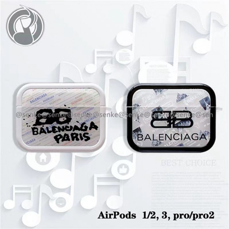 Balenciaga バレンシアガairpods proカバー 軽量 紛失防止スニーカー形のairpods pro2ケース ブランド 人気メンズ向けAirPods 3/2/1ケースブランドかっこいいブランド若者オシャレエアーポッズpro2/proケース耐衝撃