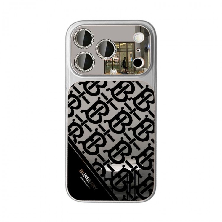 Burberry バーバリーiPhone 16 15 plus 16 17pro max Airブランドスマホケース芸能人愛用するブランドアイフォン17 16 pro15 16 pro maxケースカバーアップル AIR 17 16e 15 pro max 16 plusケース全機種対応パロディ