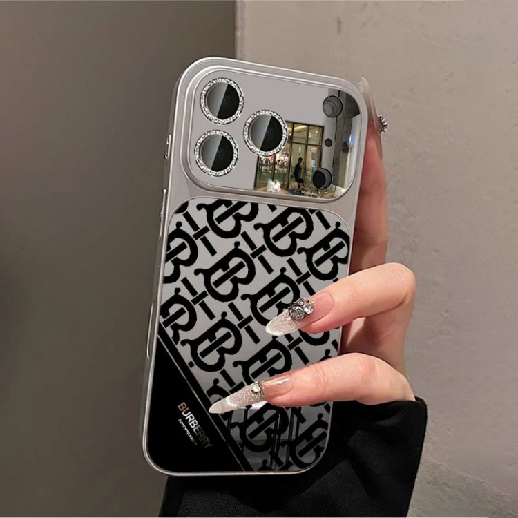 Burberry バーバリーiPhone 16 15 plus 16 17pro max Airブランドスマホケース芸能人愛用するブランドアイフォン17 16 pro15 16 pro maxケースカバーアップル AIR 17 16e 15 pro max 16 plusケース全機種対応パロディ