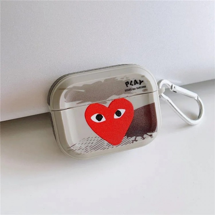 コムデギャルソン リンカン Comme Des Garconsかわいいエアーポッズプロ3/4/3/2/1カバー個性スニーカー形のairpods 4 pro2 pro3ケース ブランド 人気ブランドairpods 4 3/プロ2/ プロ3カバーパロディメンズ向けAirPods  Pro3/4/3/2/1ケースブランドかっこいい