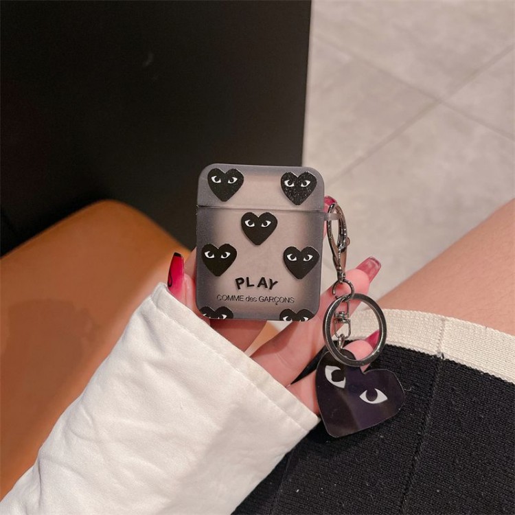 コムデギャルソン リンカン comme des garconsブランドエアーポッズ プロ3 pro2 4 3 2 max保護ケースAirPods 3 4ブランドケース 携帯便利 ファッションブランドairpods 4 3/プロ2/ プロ3カバーパロディメンズ向けAirPods  Pro3/4/3/2/1ケースブランドかっこいい