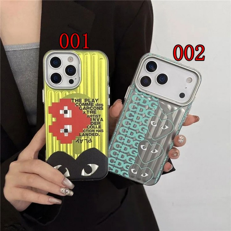 コムデギャルソン リンカン Comme Des GarconsブランドiPhone air 16 17 pro 15 16pro max ケースメンズiPhone 16 15 plus 16 17pro max Airブランドスマホケースアップル AIR 17 16e 15 pro max 16 plusケース全機種対応パロディ