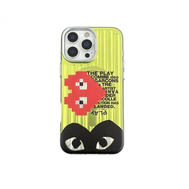 コムデギャルソン リンカン Comme Des GarconsブランドiPhone air 16 17 pro 15 16pro max ケースメンズiPhone 16 15 plus 16 17pro max Airブランドスマホケースアップル AIR 17 16e 15 pro max 16 plusケース全機種対応パロディ