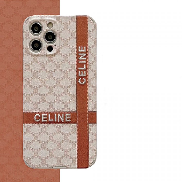 ブランド セリーヌ iphone 13Pro max/13Pro/13mini/13 フルカバー 保護ジャケット型 モノグラム Celine 刺繍 アイフォン12pro max/12pro/12mini/12スマホケース シンプル 高級感 iphone 11pro/11 pro max/11/se2カバー 革紋 ソフト 耐衝撃 おしゃれ レディース