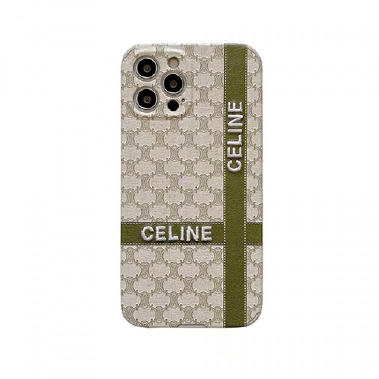 ブランド セリーヌ iphone 13Pro max/13Pro/13mini/13 フルカバー 保護ジャケット型 モノグラム Celine 刺繍 アイフォン12pro max/12pro/12mini/12スマホケース シンプル 高級感 iphone 11pro/11 pro max/11/se2カバー 革紋 ソフト 耐衝撃 おしゃれ レディース