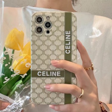 ブランド セリーヌ iphone 13Pro max/13Pro/13mini/13 フルカバー 保護ジャケット型 モノグラム Celine 刺繍 アイフォン12pro max/12pro/12mini/12スマホケース シンプル 高級感 iphone 11pro/11 pro max/11/se2カバー 革紋 ソフト 耐衝撃 おしゃれ レディース