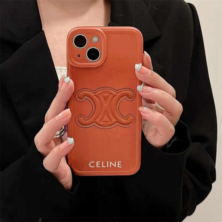 Celine ブランド アイフォン14Plusスマホカバー 滑り止め セリーヌ iPhone14pro/14 pro maxケース 欧米 おしゃれ iPhone13/13pro max/13proカバー 四角保護 レンズカバー iPhone12 11 pro maxケース キズ防止 ファッション ペア 男女