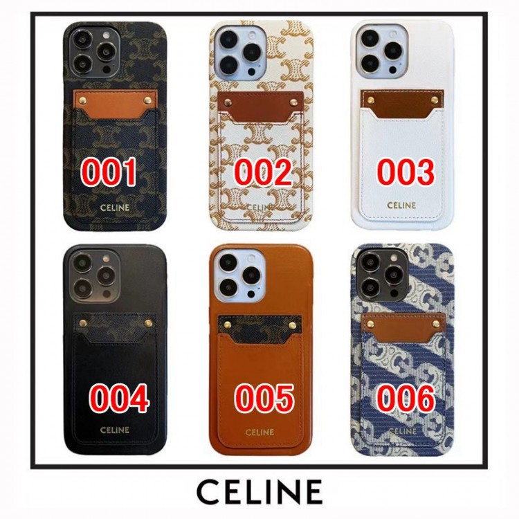 CELINE セリーヌブランドiPhone15 14pro maxケースメンズiPhone 15 14 pro maxブランドスマホケースiPhone 15pro max/14proスマホカバー耐衝撃オシャレ