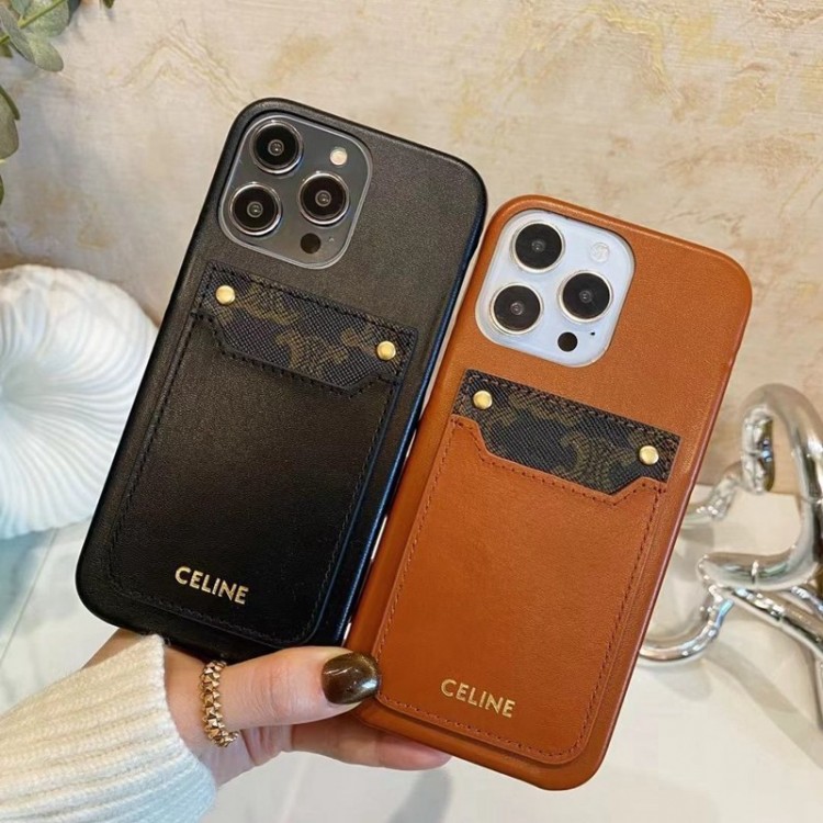 CELINE セリーヌブランドiPhone15 14pro maxケースメンズiPhone 15 14 pro maxブランドスマホケースiPhone 15pro max/14proスマホカバー耐衝撃オシャレ