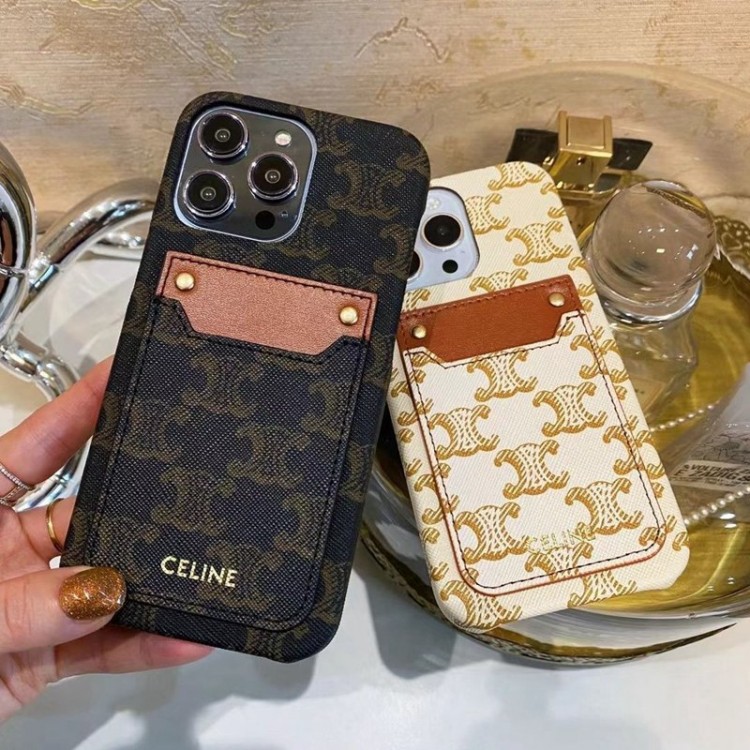 CELINE セリーヌブランドiPhone15 14pro maxケースメンズiPhone 15 14 pro maxブランドスマホケースiPhone 15pro max/14proスマホカバー耐衝撃オシャレ