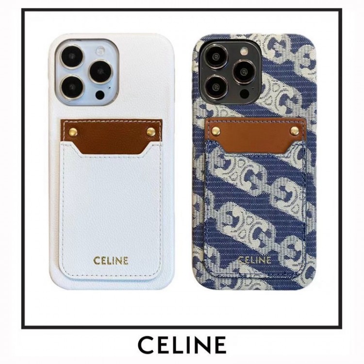 CELINE セリーヌブランドiPhone15 14pro maxケースメンズiPhone 15 14 pro maxブランドスマホケースiPhone 15pro max/14proスマホカバー耐衝撃オシャレ