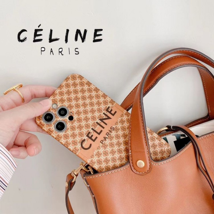 CELINE セリーヌアイフォン16 pro max 15 14 16 plusハイブランドケースブランドアイフォン16 pro max 15plus 14プロマックスマホカバー男女兼用iPhone16  15pro max 14pro 13 12スマホカバー耐衝撃オシャレ