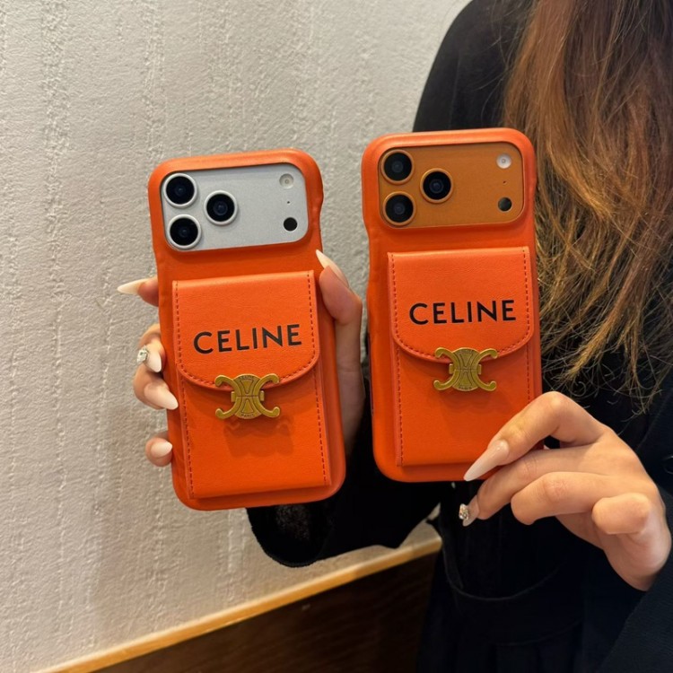 CELINE セリーヌブランドiPhone air 16 17 pro 15 16pro max ケースメンズアイフォン16 pro max 17 AIR 15 14 16 plusハイブランドケース芸能人愛用するブランドアイフォン17 16 pro15 16 pro maxケースカバー