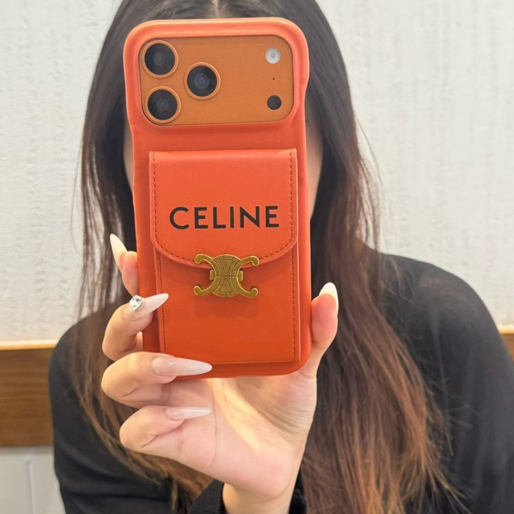 CELINE セリーヌブランドiPhone air 16 17 pro 15 16pro max ケースメンズアイフォン16 pro max 17 AIR 15 14 16 plusハイブランドケース芸能人愛用するブランドアイフォン17 16 pro15 16 pro maxケースカバー