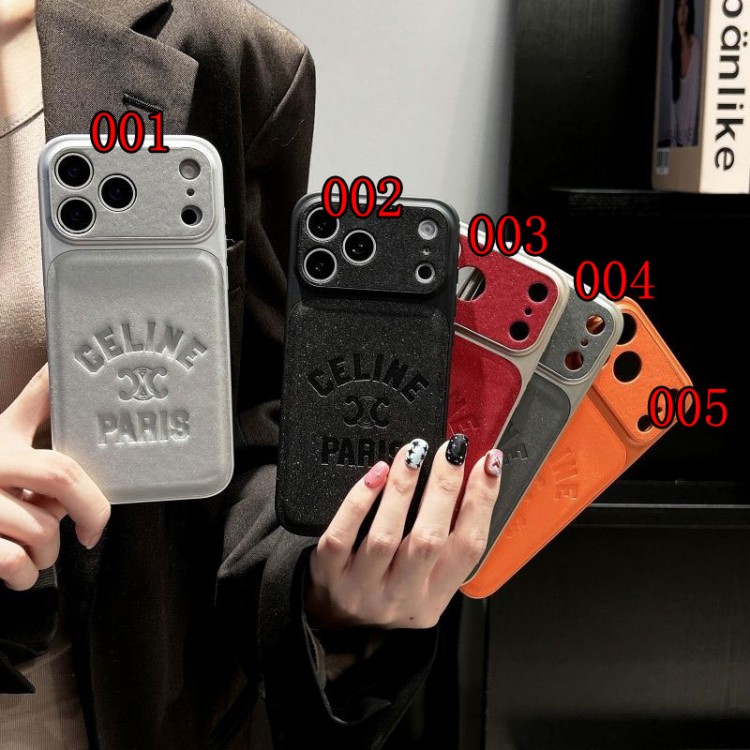 CELINE セリーヌブランドiPhone air 16 17 pro 15 16pro max ケースメンズアイフォン16 pro max 17 AIR 15 14 16 plusハイブランドケースブランドアップル16+ 16 pro max 16e 14 15 17 pro airケース激安パロディ