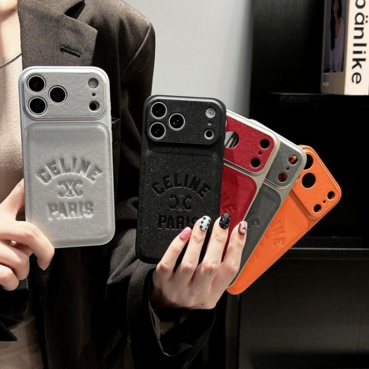 CELINE セリーヌブランドiPhone air 16 17 pro 15 16pro max ケースメンズアイフォン16 pro max 17 AIR 15 14 16 plusハイブランドケースブランドアップル16+ 16 pro max 16e 14 15 17 pro airケース激安パロディ