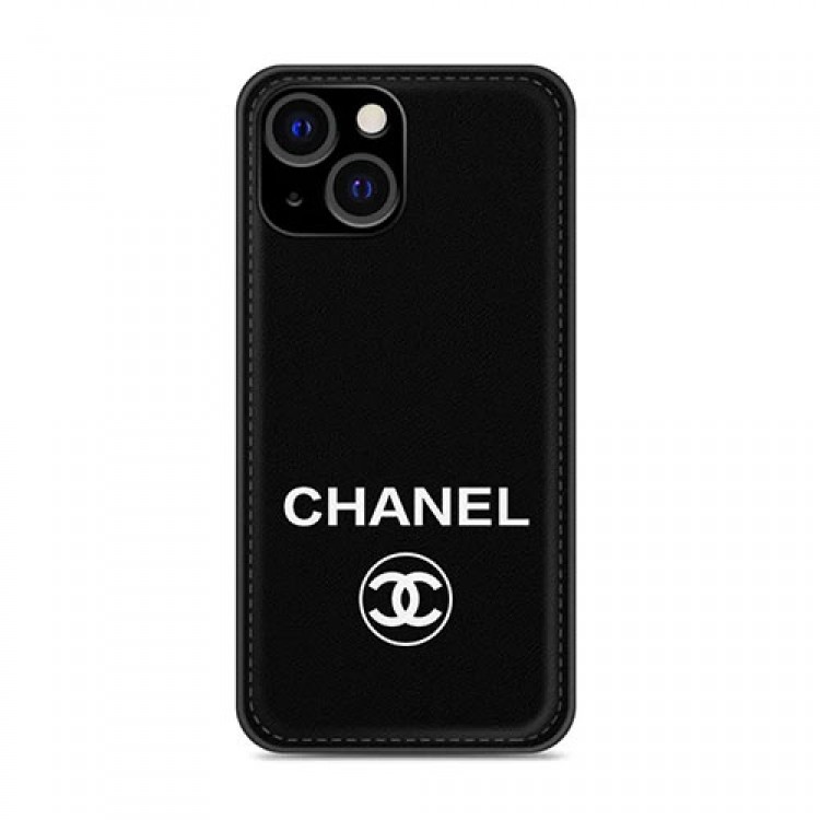 Chanel シャネル IPhone 13Pro maxケース2021 最新スタイル 革紋 耐衝撃 iphone13Pro/13mini/13保護カバー 黒白 シンプル 高級 アイフォン12mini /12pro max/12/12proケース 耐久性 ファッション IPHONE11pro max/11pro/11/se2カバー レディース メンズ 