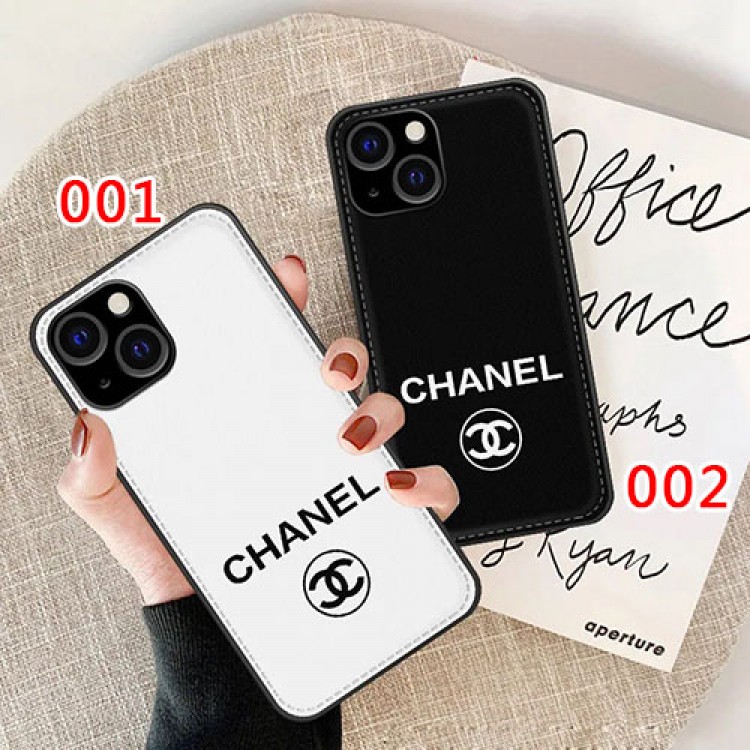 Chanel シャネル IPhone 13Pro maxケース2021 最新スタイル 革紋 耐衝撃 iphone13Pro/13mini/13保護カバー 黒白 シンプル 高級 アイフォン12mini /12pro max/12/12proケース 耐久性 ファッション IPHONE11pro max/11pro/11/se2カバー レディース メンズ 