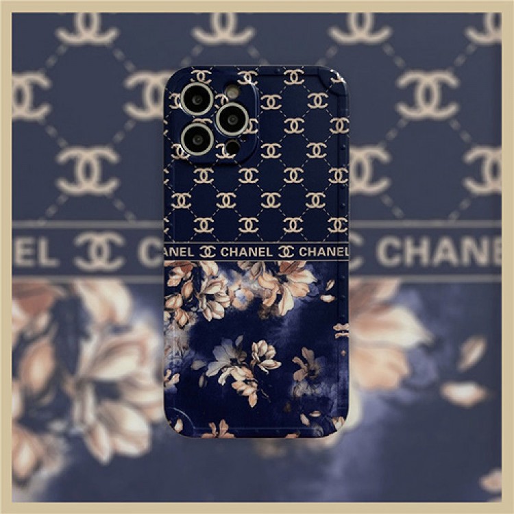 かわいい 花柄 Chanel アイフォン13/13Pro maxケース ココマーク 女の子好き ブランド シャネル IPhone 13Pro/12Promaxカバー 柔らかい 耐衝撃 iphone 12pro /12/11Promaxケース軽量 放熱性よい ファッション メンズ