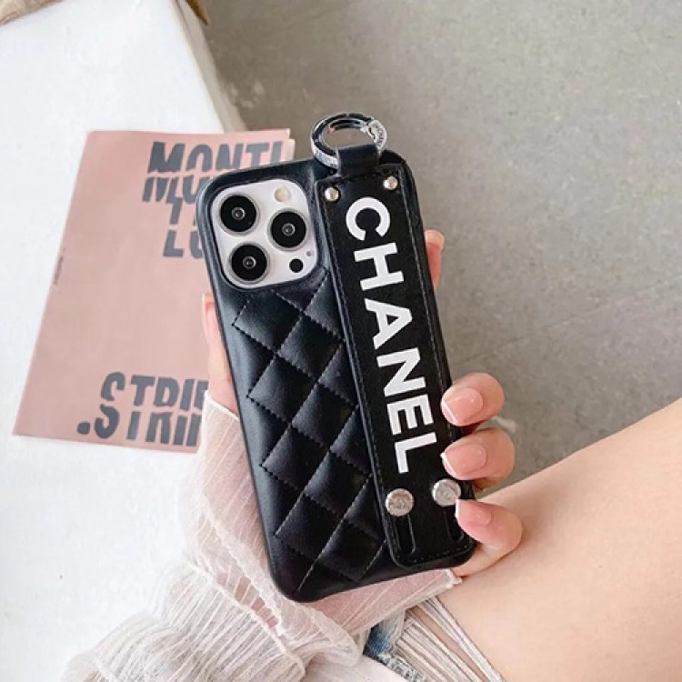 Chanel 純正レザー iPhone13pro max/13pro/13スマホケース 贅沢感 おしゃれ 経典菱格 ブランド シャネル アイフォン12pro max/12pro/12ソフトカバー 耐衝撃 ベルト付き 落下防止 iphone11promax/11pro/11ケース エレガント 優しい 高級感