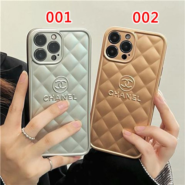 CHANEL 菱格アイフォン13/13pro/13pro max携帯カバー優雅 シンプル 高級 シャネルiphone12Pro/12/12pro maxケース 立体ロゴ付き 潮流 iphone11pro/11pro max/11カバー傷防止 かわいい 女の子