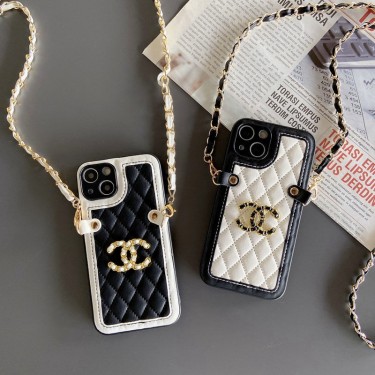 CHANEL アイフォン13ケース ブランド 上質レザー 菱格 シャネル iphone13pro/13pro maxカバー チェーン付き 携帯便利 iPhone12pro max/12pro/12ソフトケース 落下保護 IPHONE11pro max/11pro/11カバー かわいい 優雅 レディース愛用