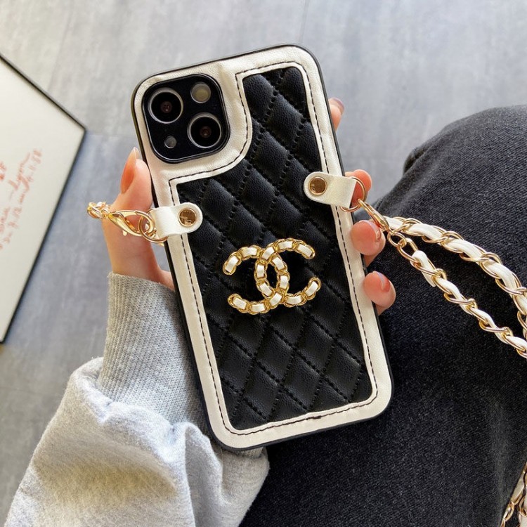 CHANEL アイフォン13ケース ブランド 上質レザー 菱格 シャネル iphone13pro/13pro maxカバー チェーン付き 携帯便利 iPhone12pro max/12pro/12ソフトケース 落下保護 IPHONE11pro max/11pro/11カバー かわいい 優雅 レディース愛用