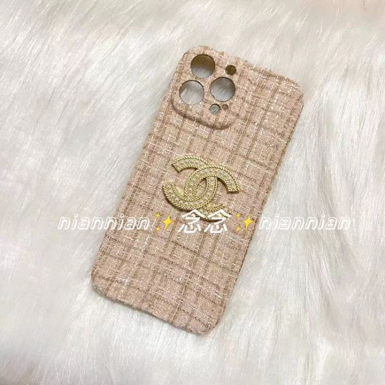 ブランド CHANEL アイフォン14 pro/14スマホケース ツイードカバー シャネル iPhone14 pro max/14 plusカバー エレガント 女の子 iphone 13/13pro/13pro max保護ケース 衝撃保護 キズ防止 iPhone 12pro max/12/12proケース パールロゴ 可愛い レディース