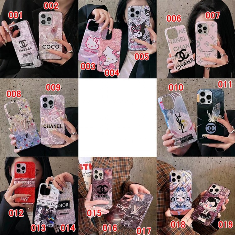 イブサンローラン Ysl ディオール Dior シャネル Chanel Lv ルイヴィトンiPhone 15 14 pro maxブランドスマホケースブランドアイフォン15plus 14プロマックスマホカバー男女兼用アップル15/14 pro max plusケース全機種対応パロディ